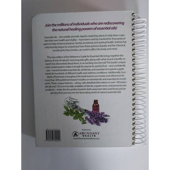 Reference Guide for Essential Oils Spiral Bound Connie and Alan Higley 2016 - Picture 2 of 2